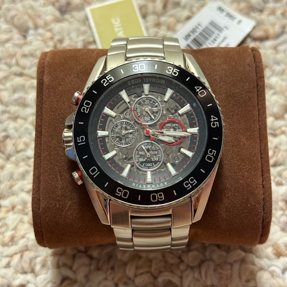Michael Kors Jetmaster Automatic Chronograph Watch MK9011